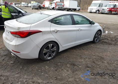 2015 Hyundai Elantra Sport z USA, uszkodzony, nr VIN KMHDH4AH3FU349219